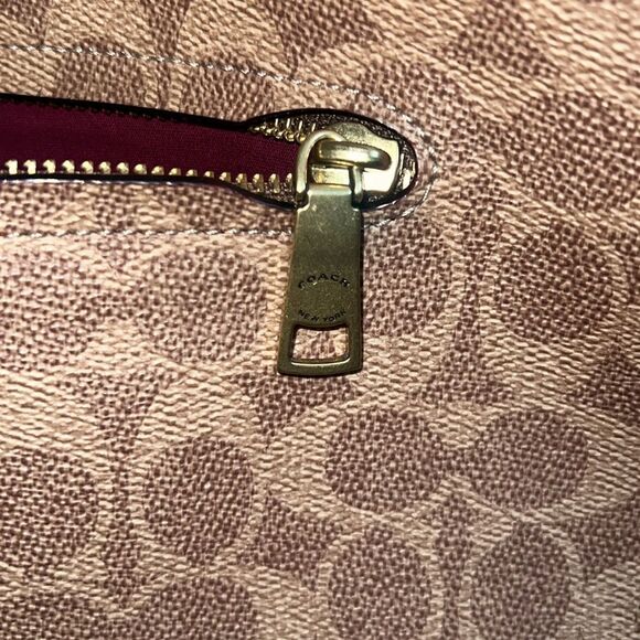 Coach Leather Vintage Leather Purse gold brown - Picture 10 of 16